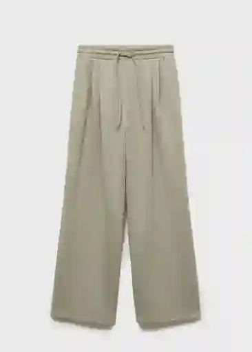 Pantalón Guesa Khaki Talla S Mujer Mango