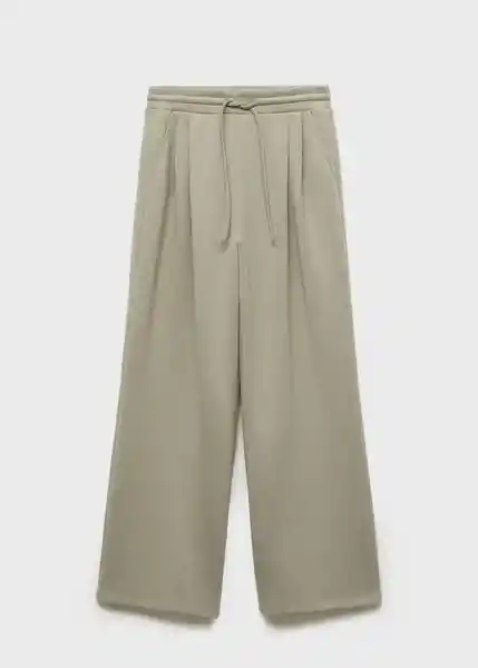 Pantalón Guesa Khaki Talla S Mujer Mango