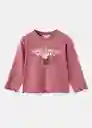 Camiseta Rabbit Fresa Talla 72 Niñas Mango
