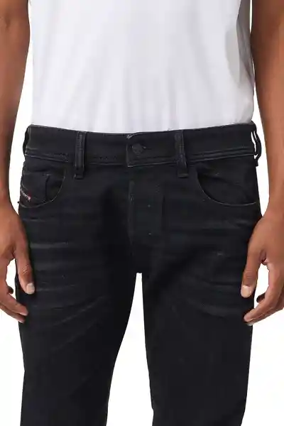 Diesel Jean Sleenker-X Para Hombre Negro Talla 29