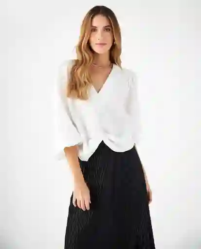 Camisa Nevisca Crudo Claro Talla XS 419F042 Esprit