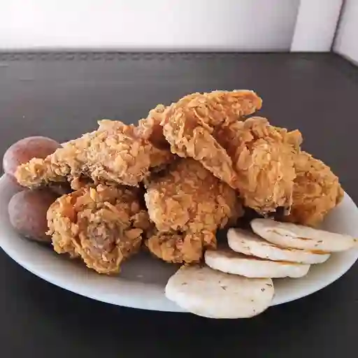 1/4 Pollo Apanado