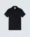 Polo Hombre Negro Talla M 809G000_NEG194004 Americanino