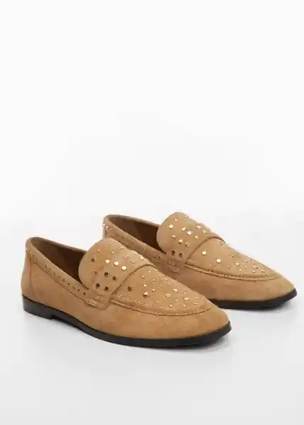 Zapatos Curro Marrón Talla 37 Mujer Mango