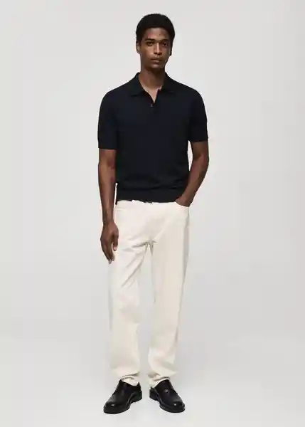 Polo Toro Navy Talla XL Hombre Mango