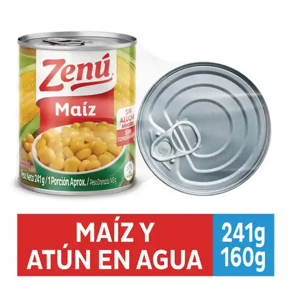 Zenú Alimento Maíz y Atún
