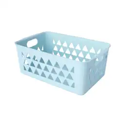 Cesta de Almacenamiento Pequeña Azul Miniso