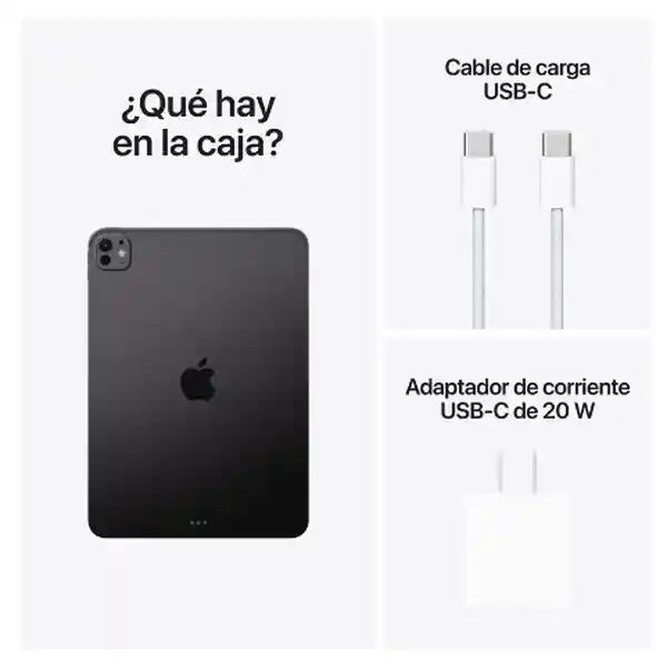 Apple iPad Pro 13 (7ma Gen) Chip M4 512Gb Negro Espacial