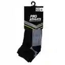 Pro Athlete Medias Deportivas 3/4 Mujer Negra 9-11 PROW1-001