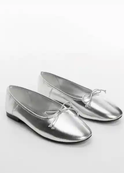 Zapatos Blaze Plata Talla 41 Mujer Mango