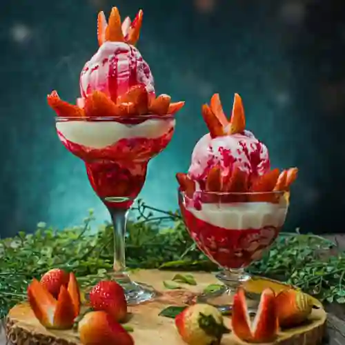 Fresas con Crema