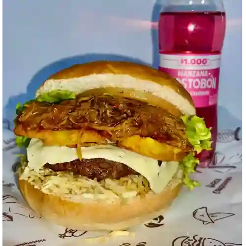 Hamburguesa Criolla de Carne+gaseosa 250