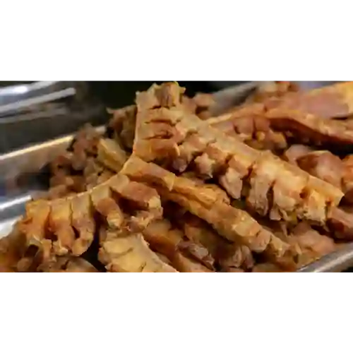 Chicharrón con Papitas