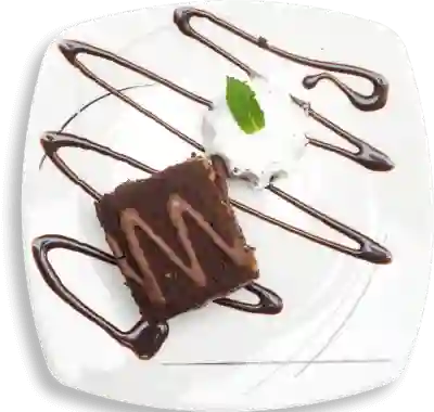Brownie con Helado