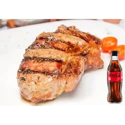 Combo Bife Chorizo + Coca Cola Sin Azúcar 300ML