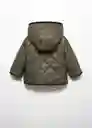 Abrigo Anorak Archie Khaki Talla 67 Niños Mango