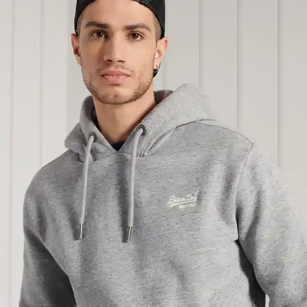 Superdry Buzo ol Classic Hood Gris Talla S