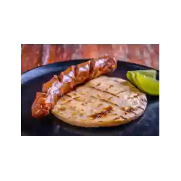 Arepa con Chorizo
