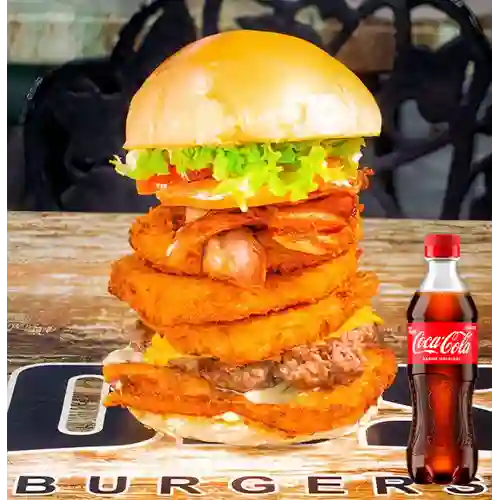 Combo Monster Burger + Coca Cola Original 400 ml