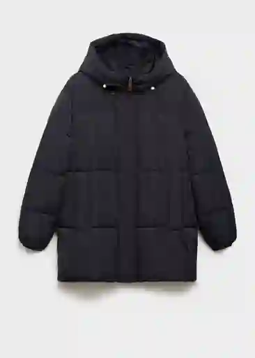 Chaqueta Anorak Campi Navy Talla L Hombre Mango