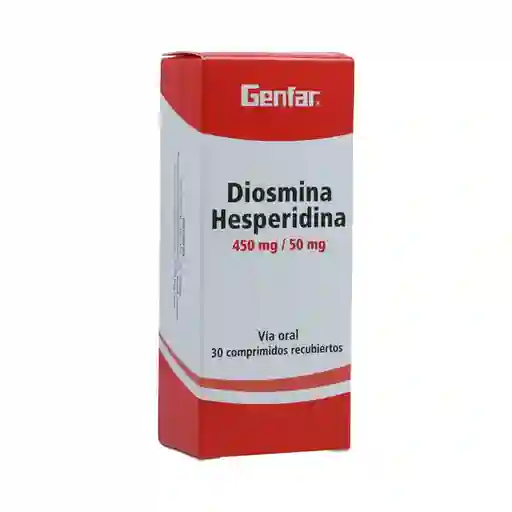 Genfar Diosmina Hesperidina (450 mg / 50 mg)