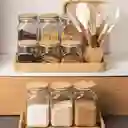 Batidor Silicona Acacia Blanco Ambiente Gourmet