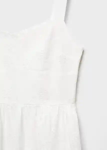 Vestido Gina-H Blanco Talla S Mujer Mango