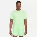 Nike Camiseta M Df Uv Miler Ss Para Hombre Verde Talla L