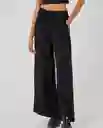 Pantalón Con Pliegues Negro Talla 6 Rifle260e000