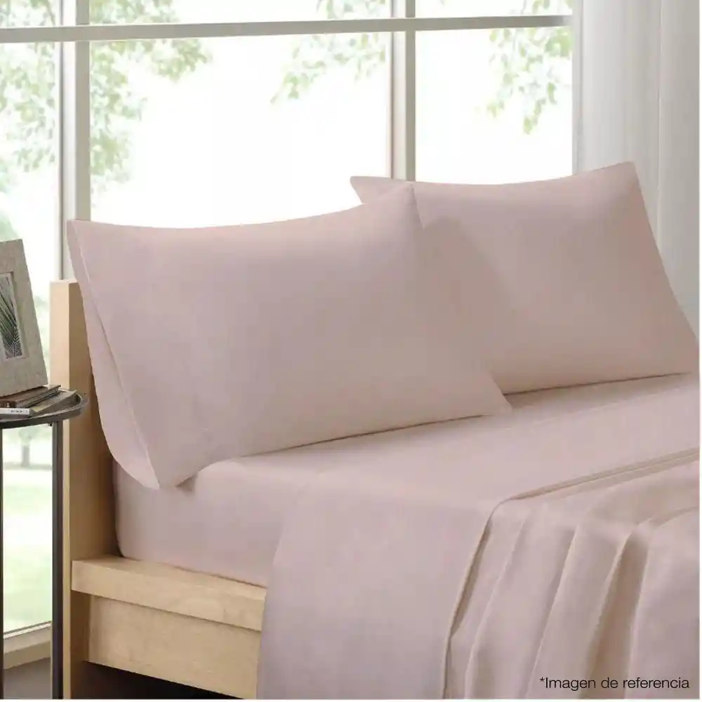 Juego Cama Rosa Doble - Rosa