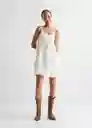 Vestido Ios Blanco Talla 20 Mango Teen Girl Mango