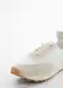 Zapatos Deportiva Derby Blanco Talla 40 Mujer Mango