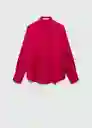 Camisa Ideale Fucsia Talla S Mujer Mango