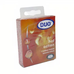 Duo Preservativo Hot Action