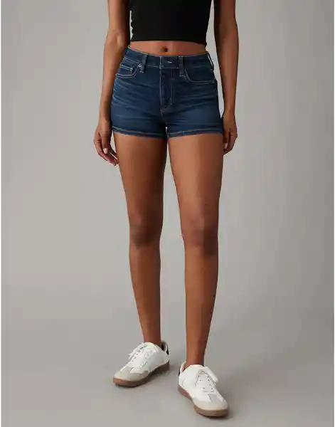 Short Mujer Azul Talla 4 American Eagle 13337752