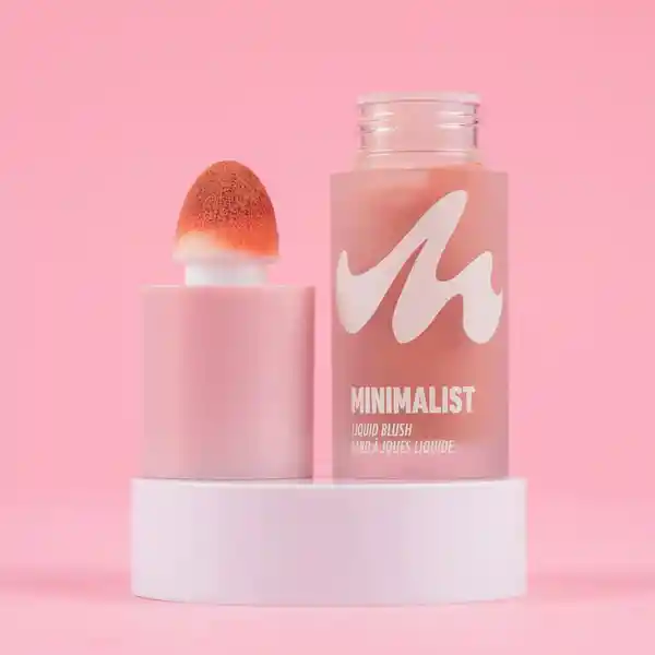 Rubor Líquido Aplicador Esponja Serie Minimalist 10 Miniso