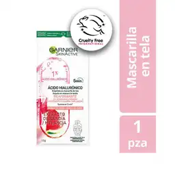 Mascarilla Garnier En Tela Reafirmante 15 gr