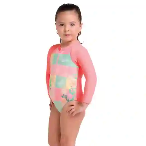 Vestido Baño Manga Larga Bebe Bunny Blossom Femenino T6 Speedo