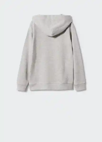 Buzo Sudadera Hedgehog Gris Medio Vigoré Talla 08 Niños Mango