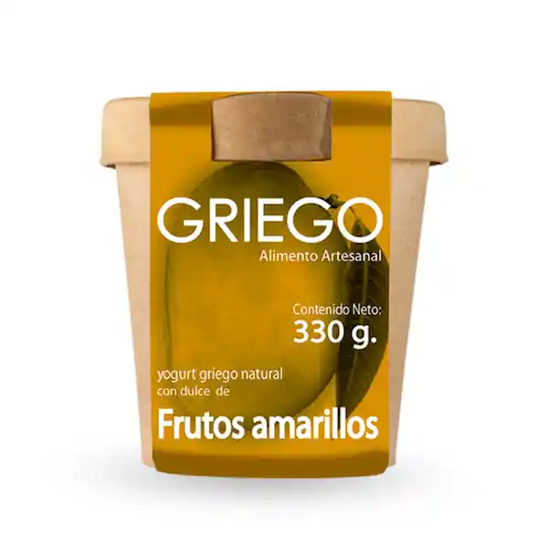 Deja Mu Yogurt Griego Frutos Amarillos