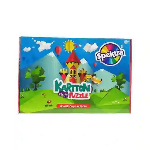 Puzzle Spektra Rompecabezas Kartton Magic Carruaje