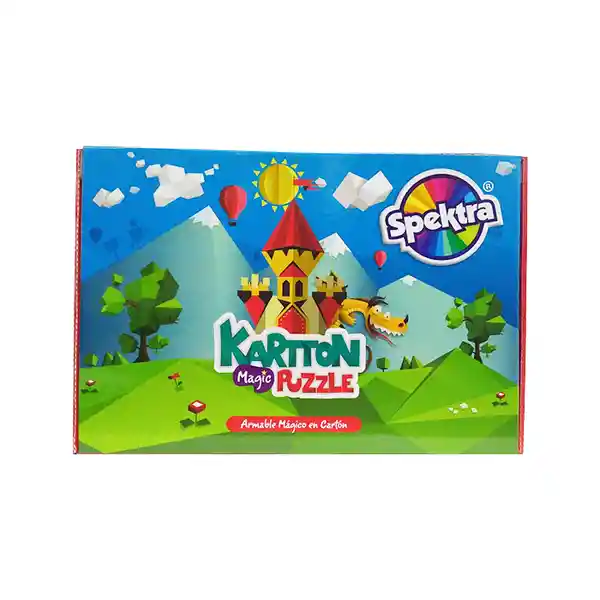 Puzzle Spektra Rompecabezas Kartton Magic Carruaje