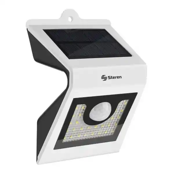 Steren Mini Lámpara Led Solar Con Sensor de Movimiento