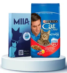 Combo Miia + Alimento Para Gatos Cat Chow Adulto