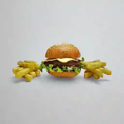 Combo hamburguesa tradicional