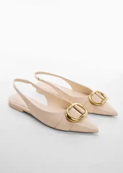 Zapatos Pia Blanco Talla 40 Mujer Mango