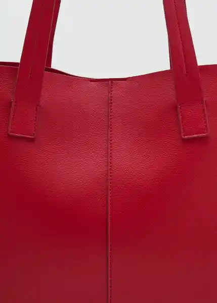 Bolso Zinnia Rojo Mujer Mango