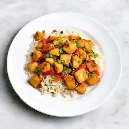 Chop Suey de Pechuga de Pollo Al Wok