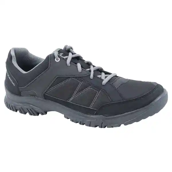 Quechua Zapatos Senderismo Para Hombre Gris Negro UK 8.5 NH100