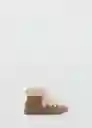 Botines Zuric Camel Talla 36 Niñas Mango